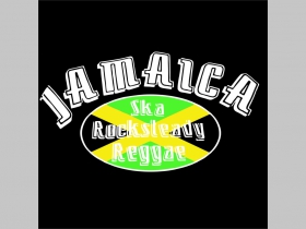 Jamaica - SKA Rocksteady Reggae-  potlačená nášivka rozmery cca. 12x12cm (po krajoch neobšívaná